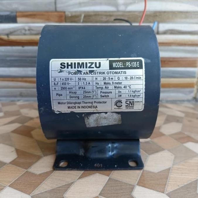 Dinamo Pompa Shimizu 128 130 135 Bekas Recoil Dengan Kaleng Rumah Tembaga Berkualitas Gulung Ulang K