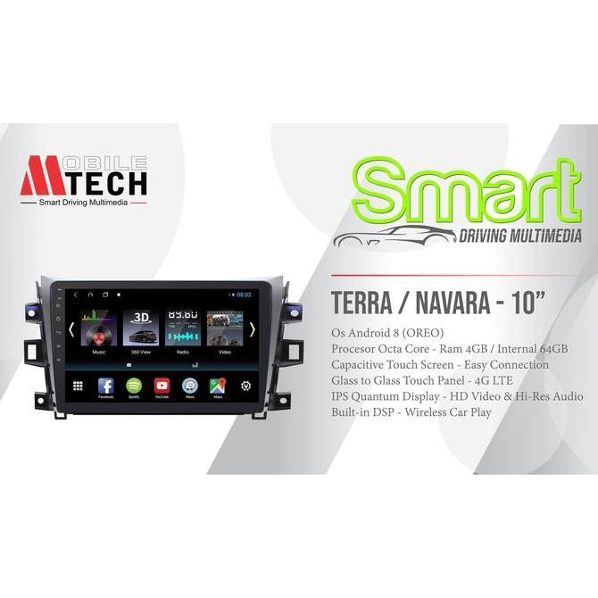 '' Mtech Head Unit Android Nissan Terra Navara ''