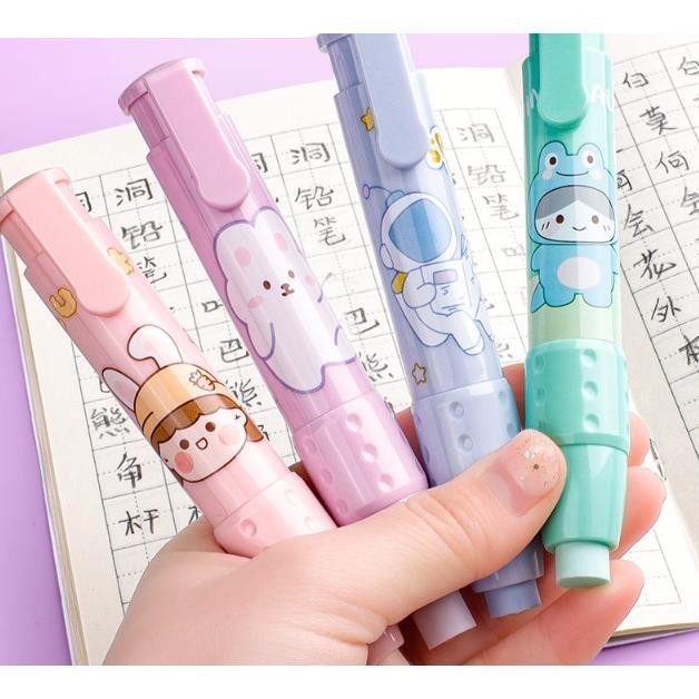 

Se-7 Um57 He13 Penghapus Pensil Mekanik Motif Karakter Lucu Mechanical Eraser Penghapus Mekanik Pencet Original Se-7