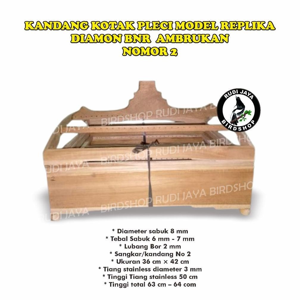 Gh-56 Promo Hj-77 Kandang Kotak Pleci Model Replika Diamon Bnr Nomor 2 Dan Nomor 3 Ambrukan Bongkar 