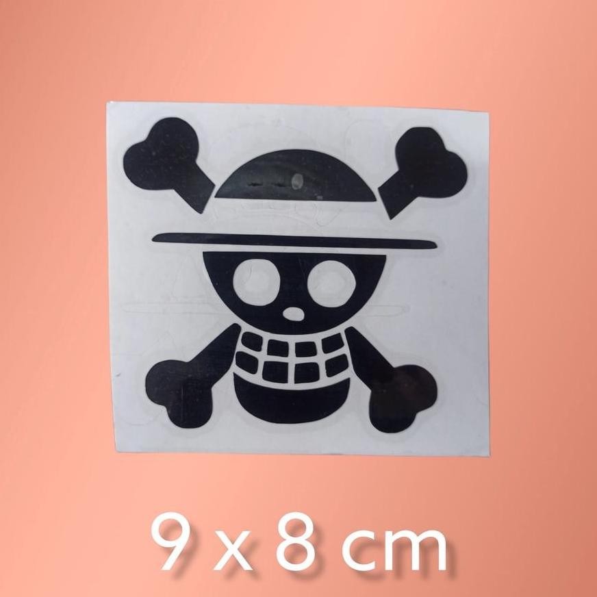 

Jpf-1015 Stiker Cutting Sticker Bendera One Piece Luffy Motor Mobil Helm Laptop Toko Cica Murah