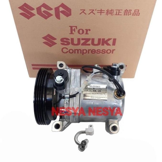 Compressor Compresor Kompressor Kompresor Ac Model Rotary Rotari Untuk Mobil Suzuki Rw415F Rw 415F S