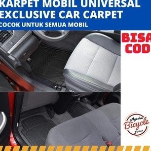 Terbaru Karpet Mobil Universal 4 PCS Keset Mobil Karpet Mobil Avanza Brio Innova Ertiga BRV CRV HRV 