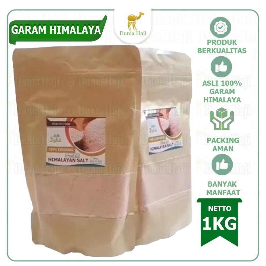 

(Terbaru) GARAM Himalaya / Himalayan Pink Salt Natural Super Premium / Garem Himsalt 100% Original (Terlaris)