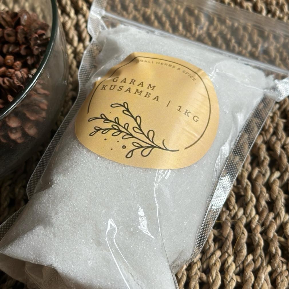 

(Terbaru) GARAM KUSAMBA ORGANIC SALT 1KG (Terlaris)