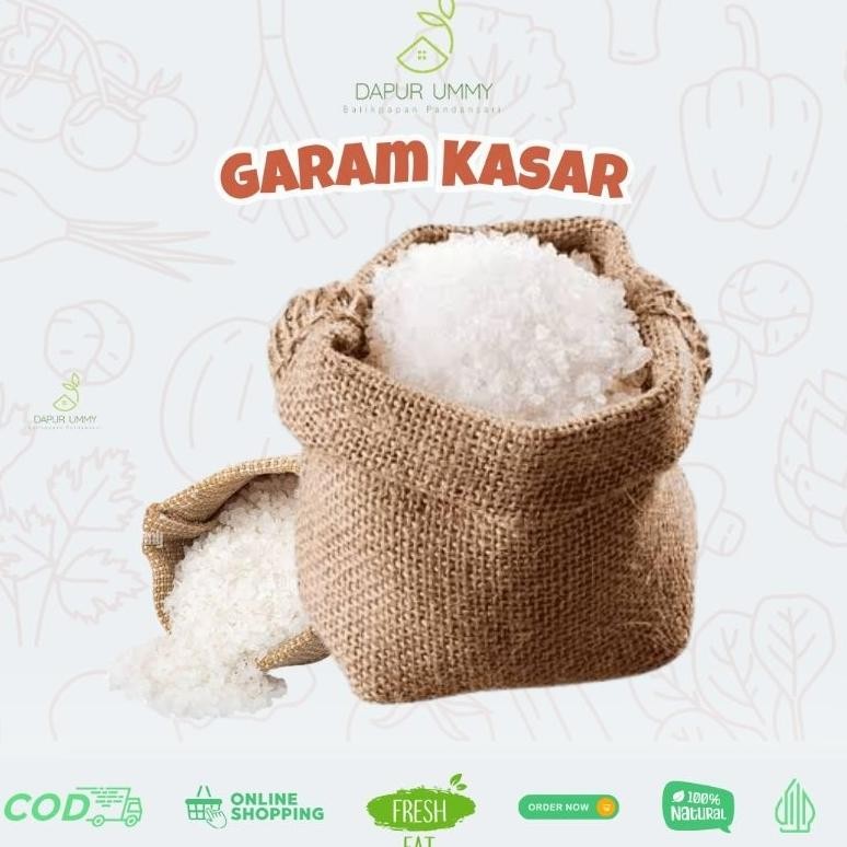

(Terbaru) Garam Kasar 1kilo (Terlaris)