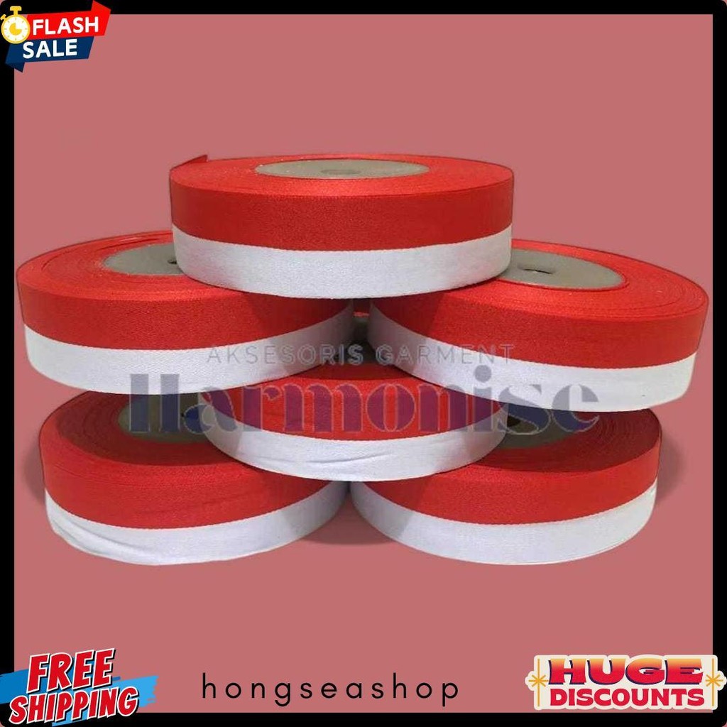 

Pita Merah Putih Eagle Brand Pita Kemerdekaan Pita Serba Serbi 17 Agustus Pita Bendera Merah Putih