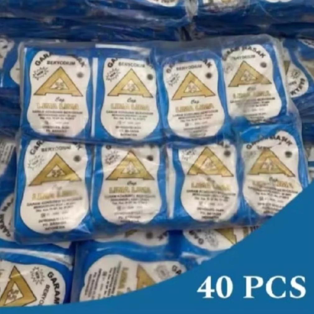 

(Terbaru) Garam Masak Beryodium isi 40pcs / Garam Masak isi 40pcs (Terlaris)
