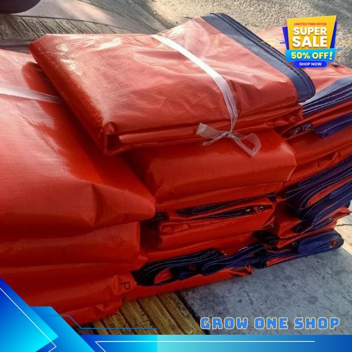 TERPAL PLASTIK A12 UKURAN 3 X 4 METER | TERPAL A12 3X4 METER BEST QUALITY 