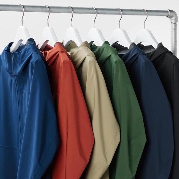 uniqlo blocktech jacket HM