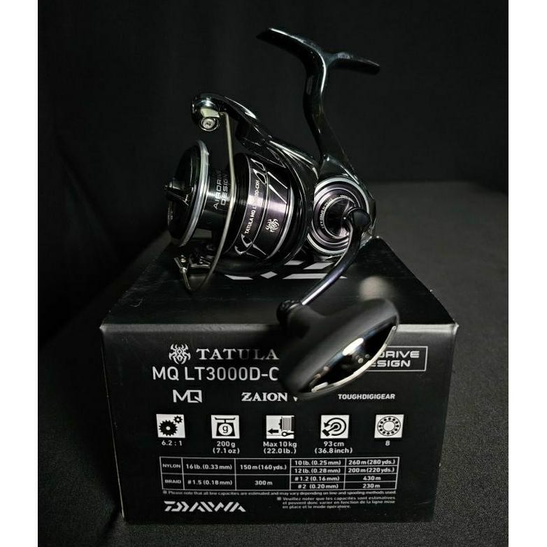 REEL DAIWA TATULA MQ LT - 1000D-H/2500D-XH/3000D-CXH - TERBARU