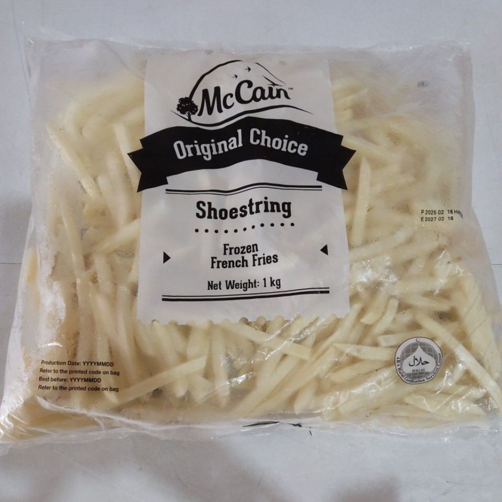 

Mc Cain French Fries Shoestring 1kg