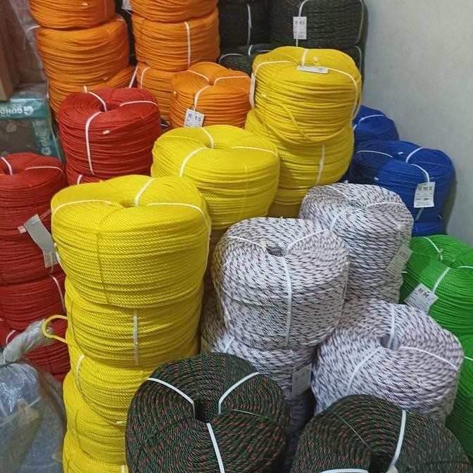 

TALI TAMBANG PLASTIK 5 MM ( PER ROLL) ORIGINAL DAN TERPERCAYA