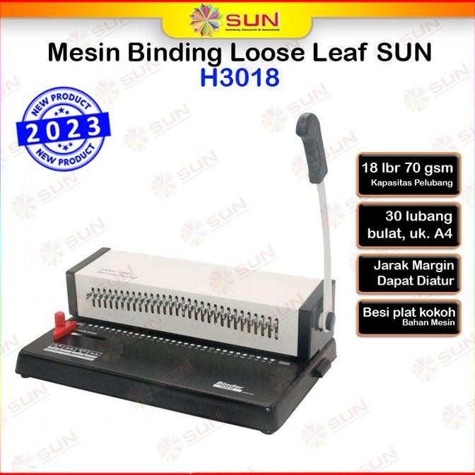 

Mesin Binder Pelubang Kertas Loose Leaf Binding