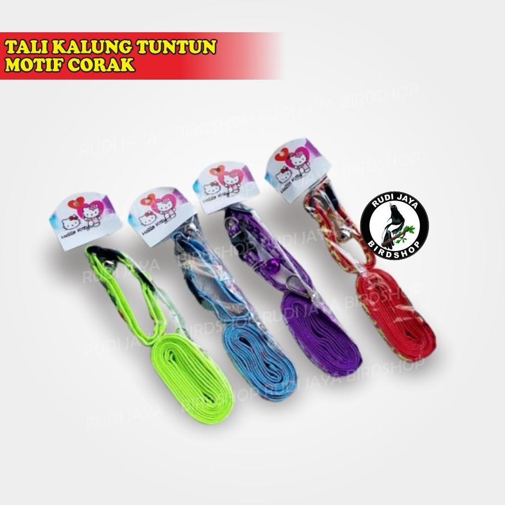 Buruan Beli Aw89 Er-23 Tali Kalung Tuntun Motif Corak Tali Kalung Tuntun Kucing Kelinci Anjing Musan