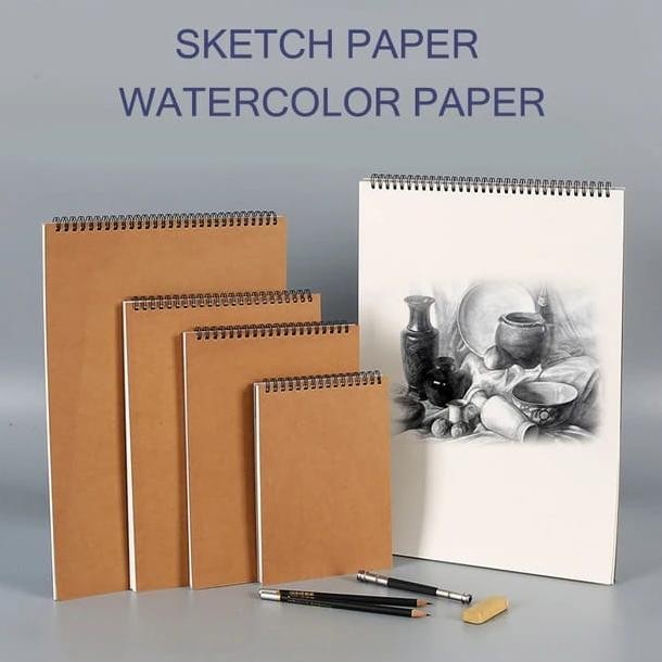 

Oz67 Watercolor Sketchbook A5/A6 - Buku Sketsa Gambar / Sketchbook Drawing / Drawing Book Oz67