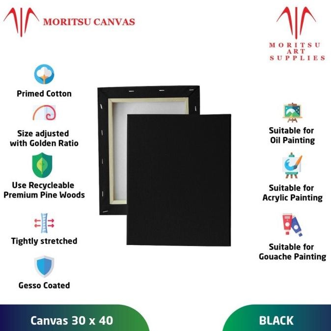 

Wdr-75 Kanvas Lukis Moritsu 30 X 40 Student Edition - Moritsu Canvas 30 X 40 Wdr-75