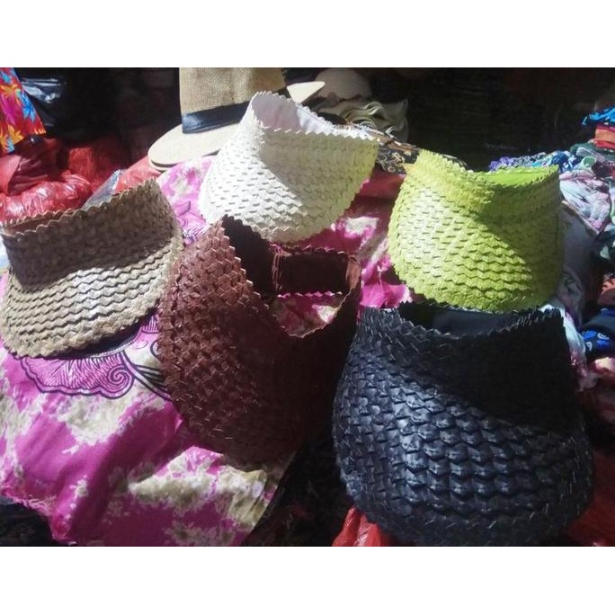 @#@#@#] Topi anyaman pandan kerajinan bali