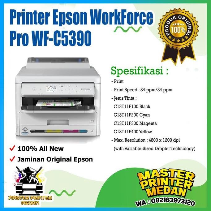 siap kirim] Printer Epson WorkForce Pro WF-C5390