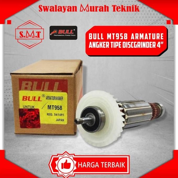 {{{{}}] Armature BULL MT958 Angker Rotor Gerinda Maktec MT 958