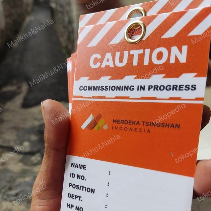

=====] Safety Tag CommissioningTag
