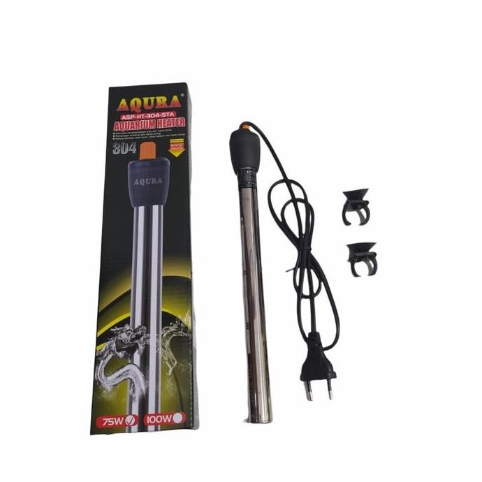 Bst Ready Heater Aquarium Aqura 75Watt 75 Watt Stainless (30Cm) Best Seller