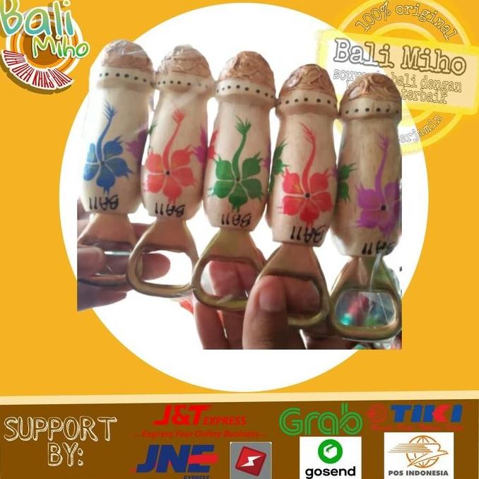 Buruan serbu] PEMBUKA TUTUP BOTOL LOLOK/OPENER MOTIF LOLOK/KERAJINAN LOLOK KAYU