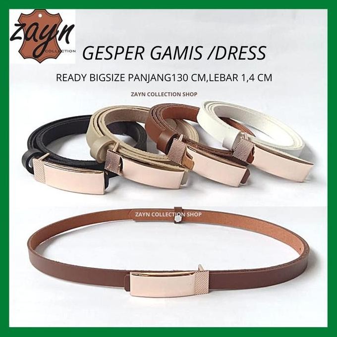 DY152 - Ikat Pinggang Jumbo Wanita Untuk Gamis Gaun Dress Aksesoris Fashion Gesper Tali Belt Cewek K
