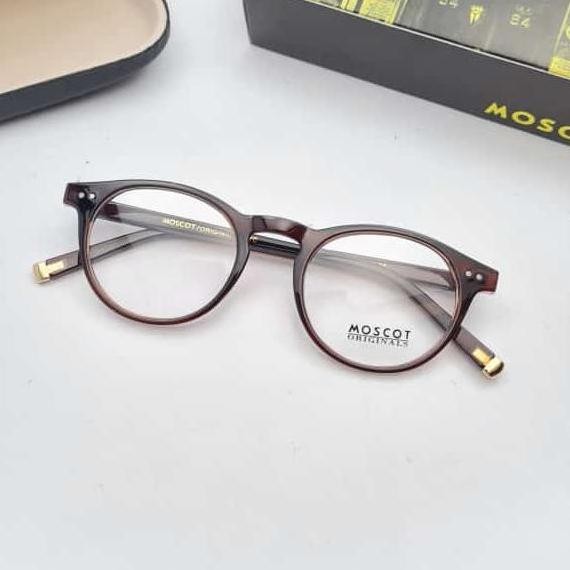 DY65 - Frame Kacamata Minus MOSCOT Bulat Vintage Korea Pria Wanita/ cewek