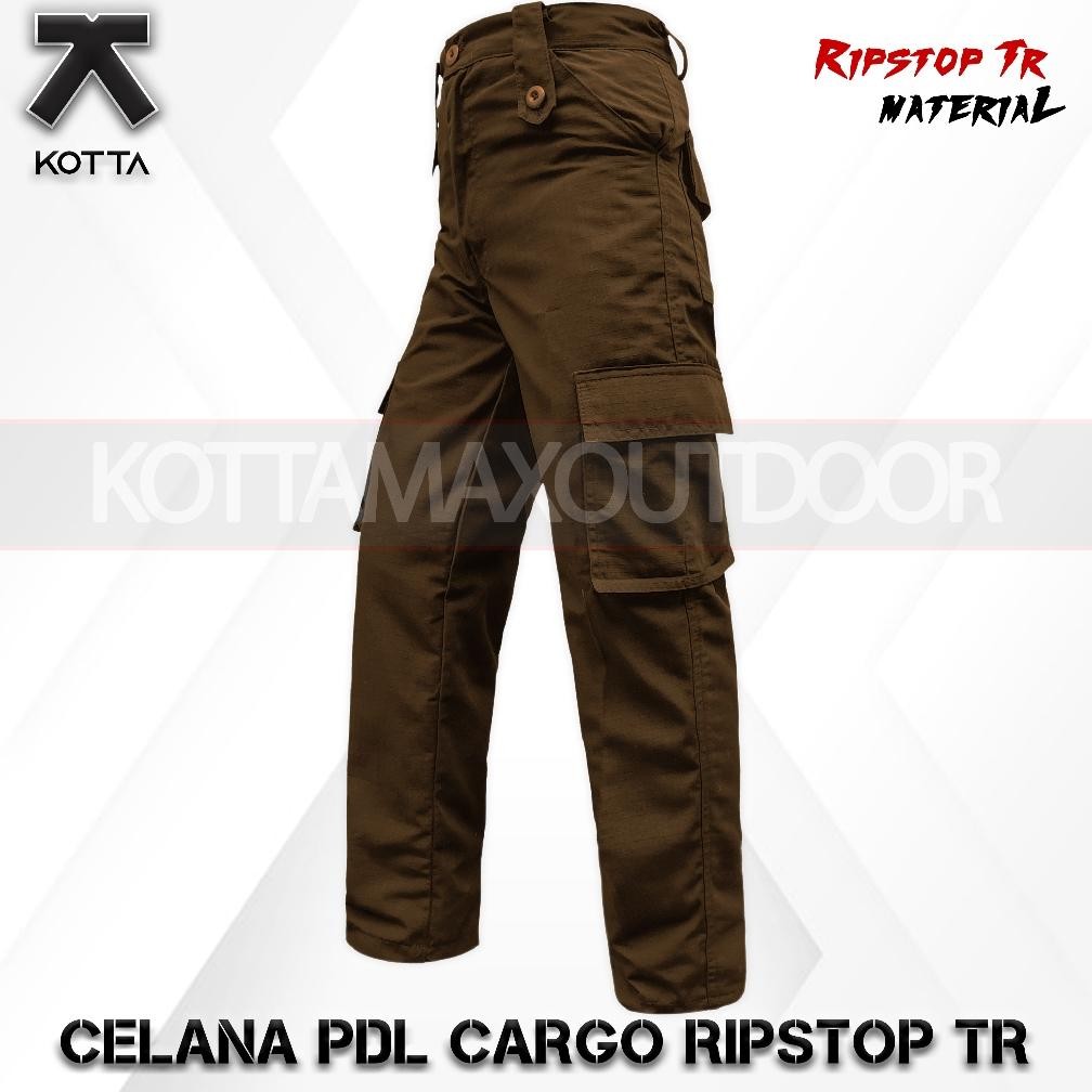 Big Sale CELANA PDL CARGO COKELAT TUA CELANA KERJA SATPAM BAHAN RIPSTOP KOTAK KOTAK COKLAT PANJANG C