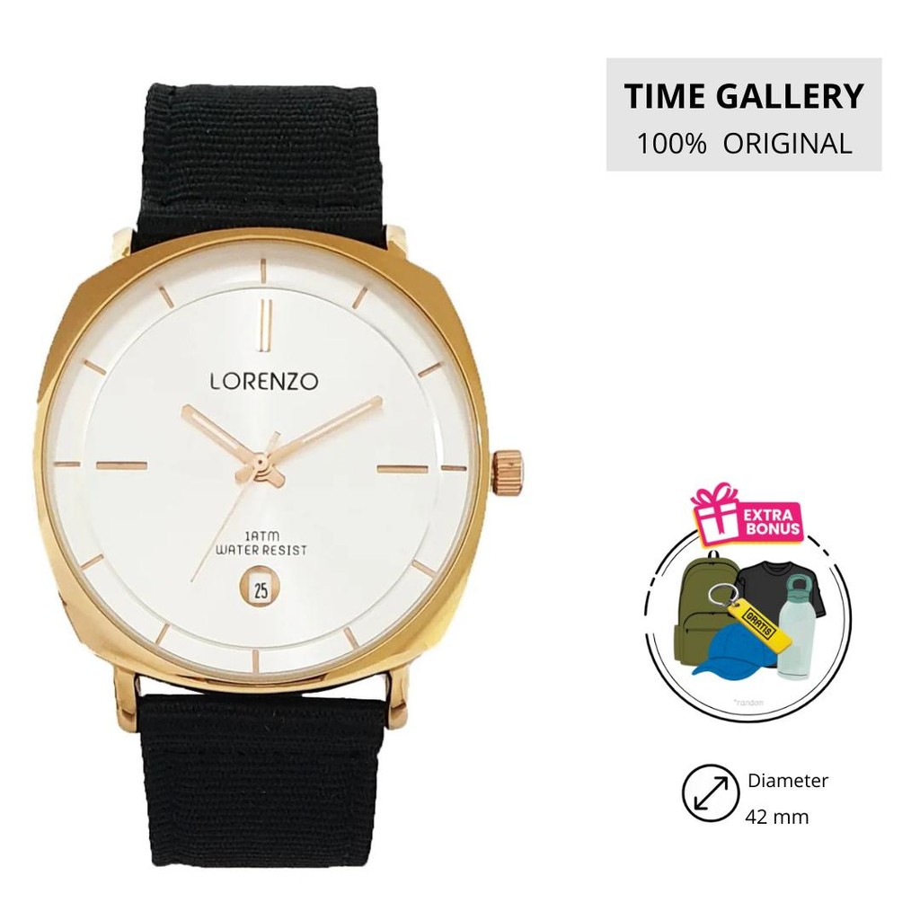 Jam tangan original lorenzo ori r-1058m rg1 r1058mrg1 r 1058 mrg1 1058m r1058 mrg1 r1058m mr g1