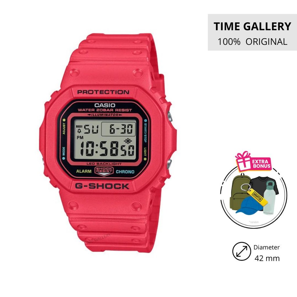 Jam tangan 100% original casio g-shock ori gshock dw-5600ep-4dr dw5600ep4dr dw5600ep 4d dw5600e 4 dw