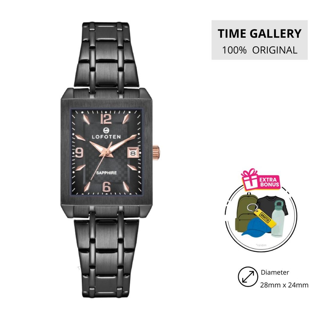 Jam tangan original lofoten ori f-8107l bk4 f8107lbk4 f 8107 lbk4 f8107 l lb k4
