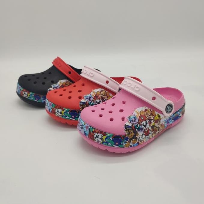 Hot Sale Sendal Crocs Anak Crocs Paw Patroll Led Original