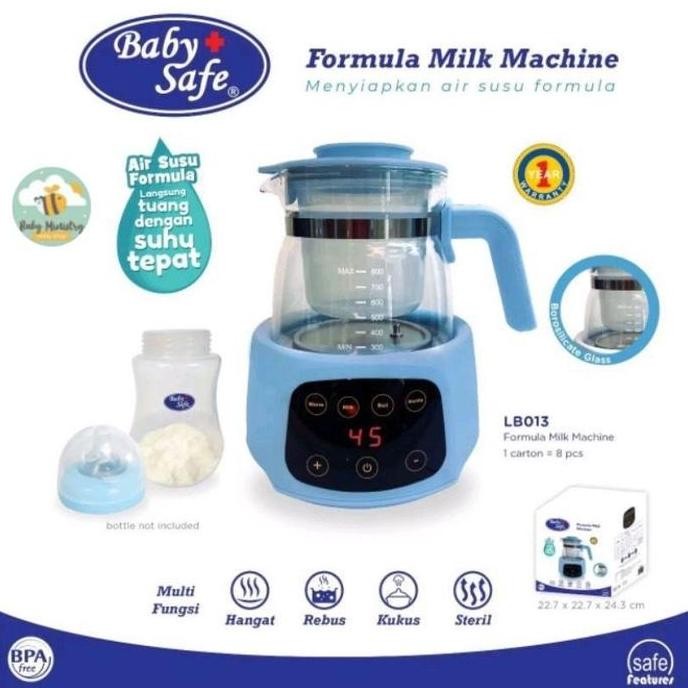 Terbaru Baby Safe (Lb013) Formula Milk Machine - Teko Pemanas Air Listrik / Milk Warmer/ Penghangat 