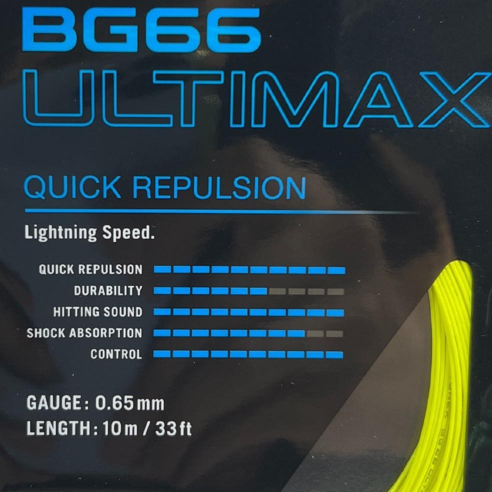 senar raket badminton/ senar bg 66 ultimax original