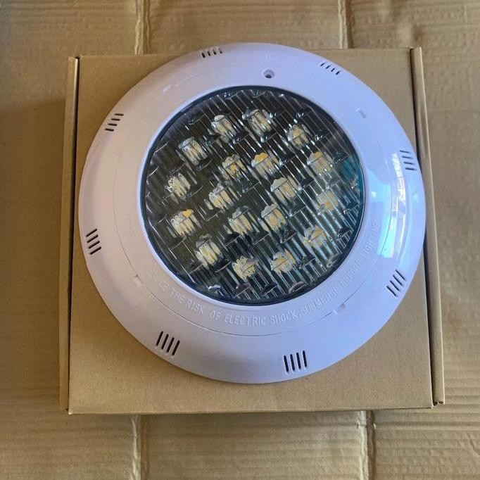 ;&;&;&;&] LED POOL LIGHT WARM WHITE COLOR MATA KECIL BESAR 18W PLASTIC/ Lampu Kolam Renang Warm Whit