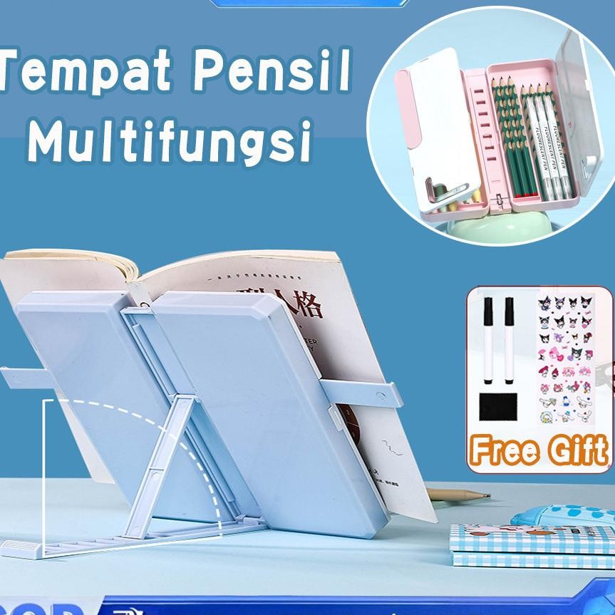 

Tempat Pensil Lipat 2In1 Multifungsi Dengan Tatakan Buku Dan Papan Tulis Praktis Kotak Pensil Lipat Dengan Tatakan Buku Dan Papan Tulis Mini Praktis
