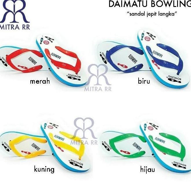 Terlaris Promo Sandal Jepit Daimatu Bowling Original Legendaris Termurah Terlaris