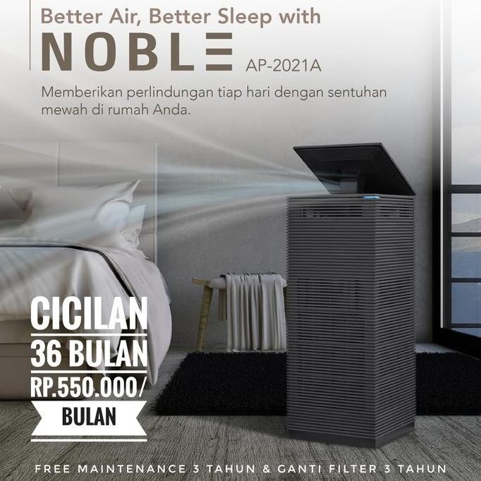 Air Purifier Coway Noble Ap-2021A Cicilan 36 Bulan Mesin Pemurni Udara 66M Persegi Co