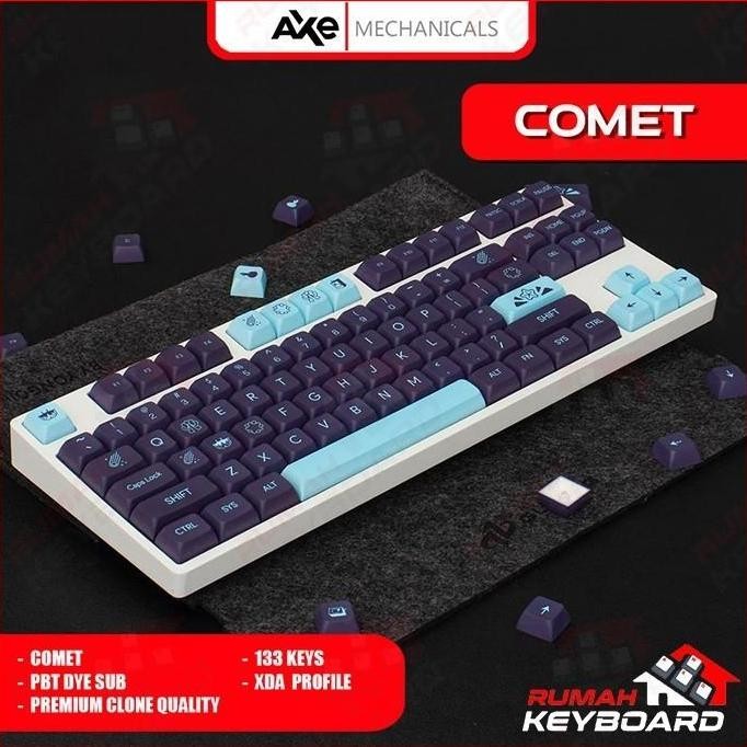 Keycap - Keycaps - Xda - Comet - Pbt - Dye Sub Co