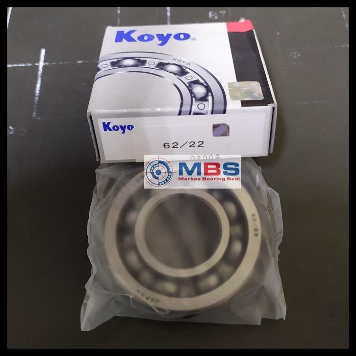 BEST DEAL BEARING 62/22 MERK KOYO ASLI JAPAN 62 22 6222 
