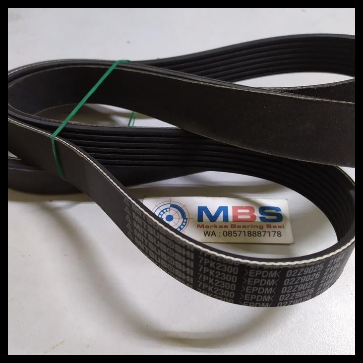 DISKON TALI KIPAS VANBELT TOYOTA INNOVA BENSIN 7PK 2300 MITSUBOSHI 7PK2300 