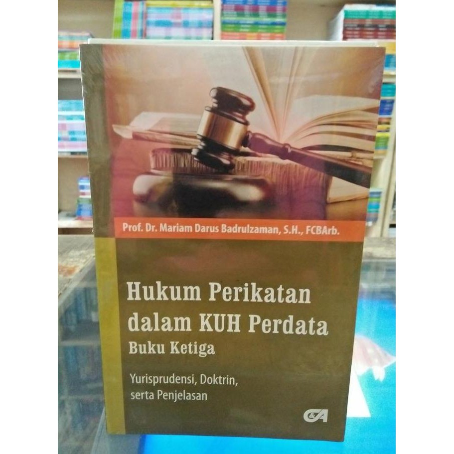 Hukum Perikatan Dalam Kuh Perdata Buku Ketiga Original