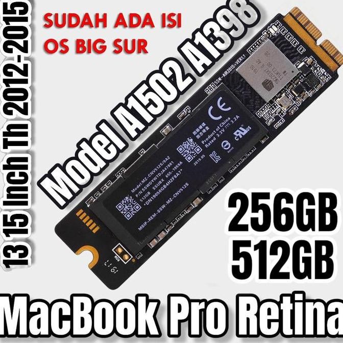 Ssd Macbook Pro Retina 13 Inch 2013 A1502 2014 A1502 2015 15 A1398 Co