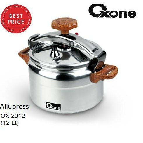 PROMO - Oxone Panci Presto Aluminium 2 Liter OX-202 - Silver