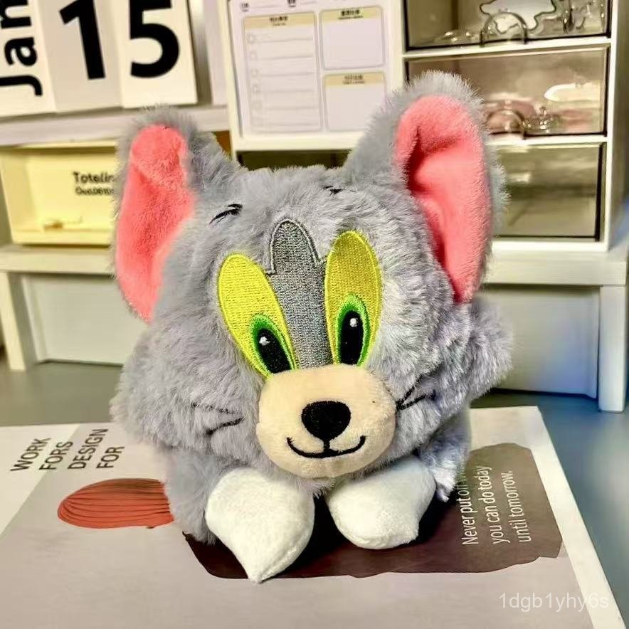 

Tom and Jerry Plush Pencil Case Cartoon High-Quality Cute Tom Large Capacity Jerry Storage Bag JQIM