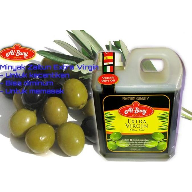

Minyak Zaitun Super Extra Virgin Grade A Al-Bany 1000Ml