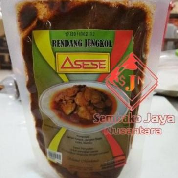 

Rendang Jengkol Asese 500 Gram Khas Padang Asli/ Bumbu Rendang Jengkol