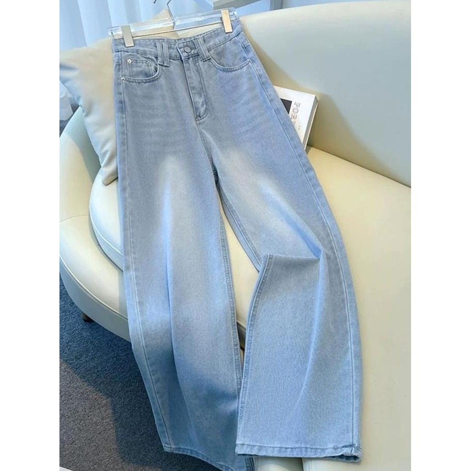 Celana Highwaist Celana Hitam Panjang Wanita Celana Baggy Pants Celana Kulot Jeans Wanita OOTD Celan